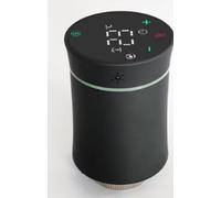 Thermostatic Radiator Valve For Zigbee, For Tuya Smart TRV With App Remote Control Voice Commands Schedule Energy Saving Child Lock(Black)