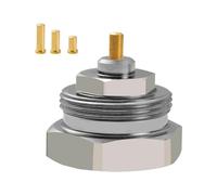 Thermostatic Radiator Valve, Metal Threaded Connector, Radiator Valves with Temperature Control, for Heating in Home, Apartment, Office, Bedroom, Living Room, School