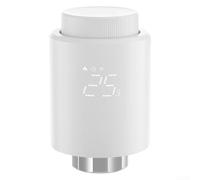 Thermostatic Radiator Valve with For Zigbee Connectivity for Smart Home Integration Including Frost Protection Child Lock and Historical Data Tracking