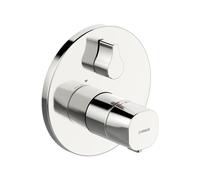 Thermostatic Shower Mixer Hansa LIVING Round, Built-in Chrome