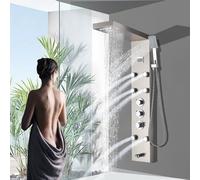 TecTake Shower Panel With 6 Massage Jets