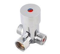 Thermostatic Shower Valve Solid Brass Hot Cold Water Mixer Tap 15mm G1/2 Diverter Constant Temperature Control for Bathroom Touchless Sensor Faucet