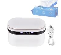 Thermostatic Wipes Warmer - Portable Wipes Warmer, Moisturizing Wipes Heater | USB Toddler Wet Wipes Heater, Closed Storage Wipes Dispenser Warmer for Travel, Picnic, Camping, Home, Car