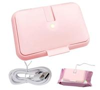 Thermostatic Wipes Warmer | Thermostatic Portable USB Wipes Warmer | Top Heating Plate Design Wipes Dispenser Warmer for Home, Travel, Picnic, Camping, and Car