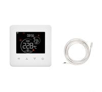 Thermostats, Programmable,Programmable WiFi Thermostat For Tuya For Moes LED Smart Thermostat Water Electric Gas Boiler Floor Heating Cooling Building Supplies(Electric heating)