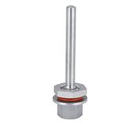 Thermowell, 4 Inch Stainless Steel Thermowell Kit Homebrew Fitting Accessories Kitchen Supplies