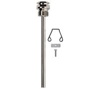 Thermowell Kit Fabricated Brass Nickel-Plated 150 mm G 1/2'' SW22 A-22P-A62