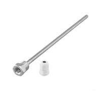 Thermowell Made of Stainless Steel with 1/2 NPT External Thread for Securing For Temperature Sensors in Process Control Instrumentation (250mm)