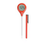 ThermoWorks ThermoPop 2 - Best Value Instant Read Thermometer(Cayenne Pepper Red, Small)