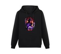 THERULER Undertaker Hell's Gate Mens Pullover Hoodies Casual Black Hoody Cotton Graphic Unisex Sweatshirts XL