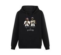 THERULER Venus And Serena Williams I Am Legend Style Tennis Mens Pullover Hoodies Casual Black Hoody Cotton Graphic Unisex Sweatshirts 3XL