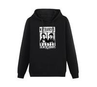 THERULER Wet Bandits Wet Bandits Home Alone Kevin Alone to House Mens Pullover Hoodies Casual Black Hoody Cotton Graphic Unisex Sweatshirts S