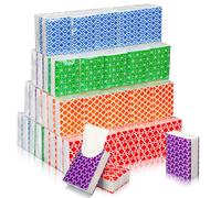 Therwen 100 Pack Pocket Tissues Travel Packs Bulk 1000 Sheet Mini Tissues Bulk 3 Ply Small Travel Size Paper Individual Pocket Size (Multicolor)