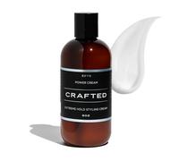 THESALONGUY Power Cream - Extreme Hold Styling Cream with Low Shine - Lightweight Mens Hair Products for Styling, Shaping, Definition, Texture & Control -Crafted For Wavy, Curly, Straight Hair (8 oz)