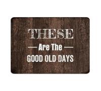 These Are The Good Old Days Metal Signs 10x14 Inch Decorative Patio Restaurants Home Home Decor Aluminum Tin Signs Wall Art Plaques for Men