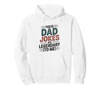 These Dad Jokes Are Legendary Fathers Day Pullover Hoodie