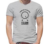 These Go to Eleven It's One Louder - Mens T-Shirt - Ash - XXL