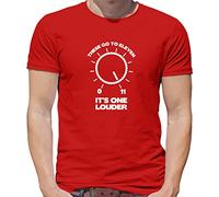 These Go to Eleven It's One Louder - Mens T-Shirt - Red - XL