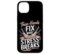 These Hands Fix What Stress Breaks Massage Therapist Case for iPhone 14 Plus