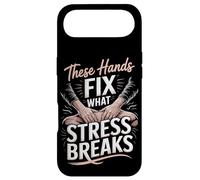 These Hands Fix What Stress Breaks Massage Therapist Case for iPhone Air