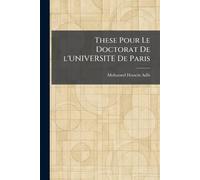 These Pour Le Doctorat De l'UNIVERSITE De Paris