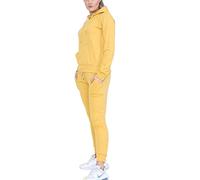 These women's loungewear sets are super soft, stretchy, lightweight, and comfortable material. The soft fabric makes it comfortable to wear throughout the day and the material is not too thick and is easy to wear and wash if needed on a regular basis. it offers the comfort & freedom of movement required for physically challenging activities. This women hoodie has drawstrings, the unique design makes you look more fashionable and attractive. womens 2 piece tracksuits long sleeve pullover hoodie sweatshirt, ribbed hem, and cuffs with full-length Pants, Side pockets on both jacket and pants, convenient for you to bring small things with you, like keys, phone, gathered ribbed ankle, elastic waist design with a drawstring to maintain high performance in sports. Women's loungewear is made of soft stretchable cotton fabric which keeps you comfortable and warm This loungewear sets for women is easy to put on and take off, comfortable for long-time wearing The women's loungewear set is equipped with 2 pockets to keep your phone wallet Women's tracksuit sets are warm quality soft fleece to keep you warm during chilly weather These women's loungewear sets are perfect for daily wear, sports, walking, jogging, gym, travel, party