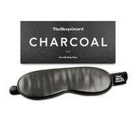 TheSleepGuard Pure Silk Sleep Mask [100% 6A Mulberry Silk, 22 Momme] Light Blocking Travel Essentials. Eye Masks for Sleeping. Black Oeko-Tex Blindfold. Eye Covers for Men & Women (Charcoal Grey)