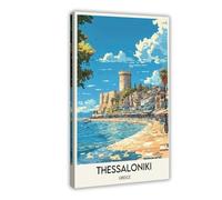Thessaloniki Canvas Poster Bedroom Decor Landscape Office Room Decor Gift 20x30inch(50x75cm)