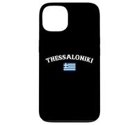 Thessaloniki Greece Flag Proud Greek Case for iPhone 13