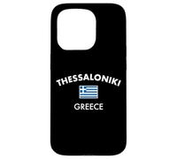 Thessaloniki Greece Flag Proud Greek Case for iPhone 15 Pro