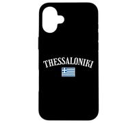 Thessaloniki Greece Flag Proud Greek Case for iPhone 16 Plus