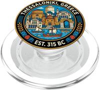 Thessaloniki Greece Travel Souvenir City Gift PopSockets PopGrip for MagSafe