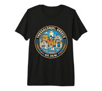 Thessaloniki Greece Travel Souvenir City Gift Premium T-Shirt