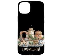 Thessaloniki Greece Travel Souvenir City Landmark Gift Case for iPhone 15 Plus