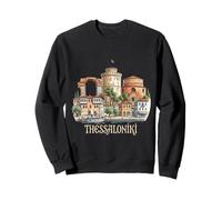 Thessaloniki Greece Travel Souvenir City Landmark Gift Sweatshirt