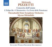 Thessaloniki SSO / Michailidis – Pizzetti: Concerto dell'estate – CD – NAXOS