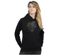 Thestral Line Art Hoodie Harry Potter Black M