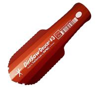 TheTentLab DirtSaw® Deuce #3 - .97 oz Ultralight Backpacking Trowel, Color: FIRE