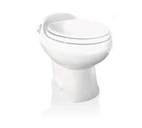 Thetford 33384 White Aria Toilet Seat and Cover Assembly