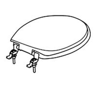 Thetford 34144 White Toilet Seat and Cover Assembly