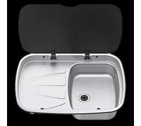 Thetford Argent Sink With Left Hand Drainer For Caravans And Motorhomes