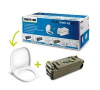 Thetford C2 C3 C4 Left Hand Toilet Holding Tank & Seat Fresh Up Kit