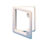 Thetford Cassette Door 3 includes Zadi Lock and 2 Keys - White - Part No. 21100280