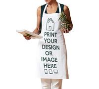 Thetford Design Chefs Apron Personalised with the Image or Design of Your Choice (Black Toggles).