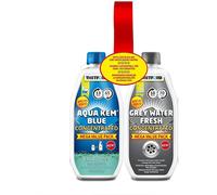 Thetford Aquakem Blue Eucalytus Concentrated Toilet Chemical & Grey Water Fresh Concentrate Twin Pack Aqua Kem