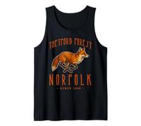 Thetford Forest Norfolk Fox Wildlife Tank Top