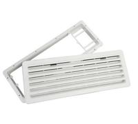 Thetford Fridge Vent + Frame White Plastic for Caravan Motorhome or Camper TFV1