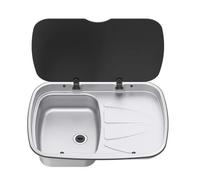 Thetford New Argent Sink With Right Hand Drainer Motorhome - SSK1055-SP