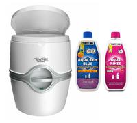 PORTABLE TOILET & DISABILITY FRAME DISABLED ELDERLY USE MOBILE ELECTRIC FLUSH
