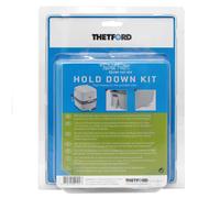 THETFORD PORTA POTTI QUBE 165 QUBE 365 HOLD DOWN KIT FLOOR PLATE 2001+
